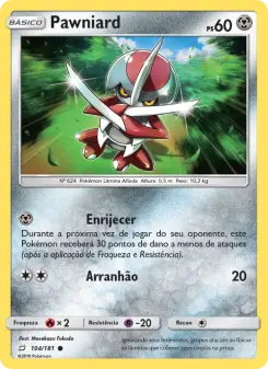 Pawniard – Carta Pokémon TCG