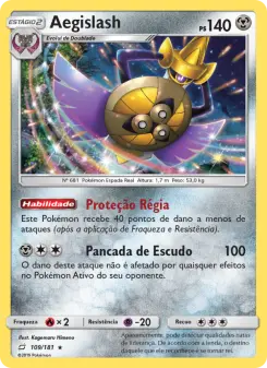 Aegislash – Carta Pokémon TCG