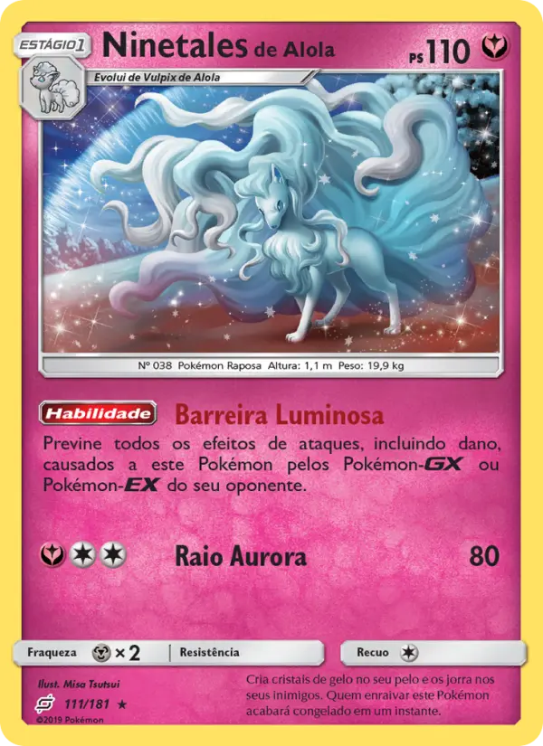 Ninetales de Alola – Pokémon TCG