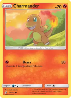 Charmander – Carta Pokémon TCG