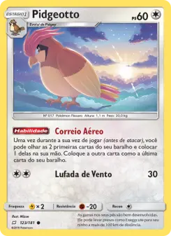 Pidgeotto – Carta Pokémon TCG