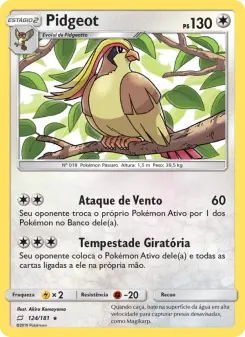 Pidgeot – Carta Pokémon TCG