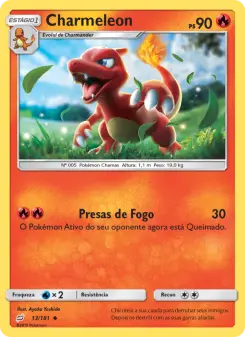 Charmeleon – Carta Pokémon TCG