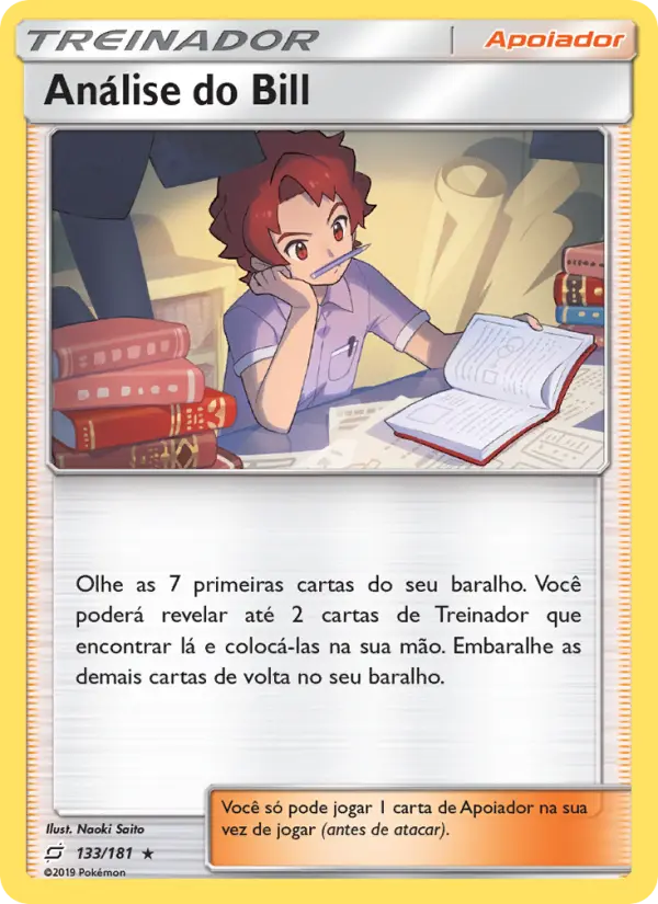 Análise do Bill – Pokémon TCG