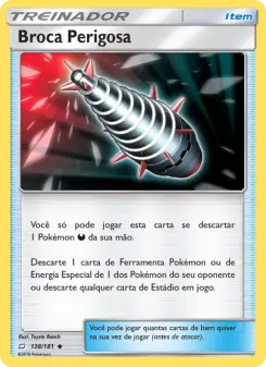Broca Perigosa – Carta Pokémon TCG