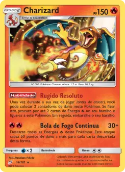 Charizard – Carta Pokémon TCG