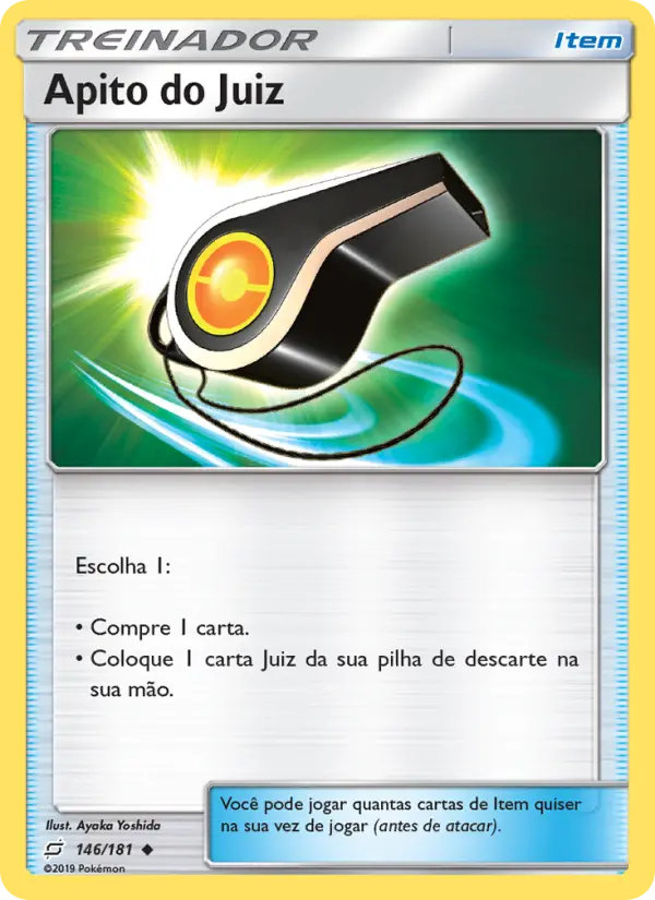 Apito do Juiz – Pokémon TCG