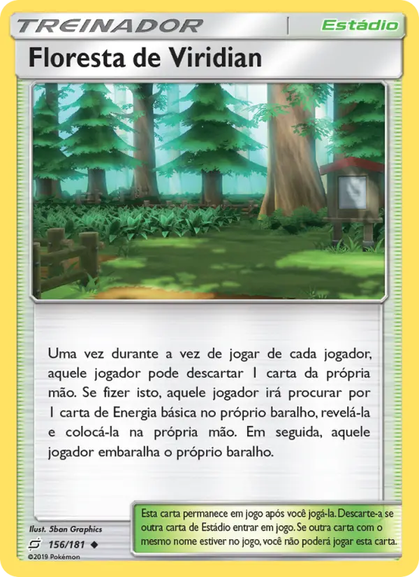 Floresta de Viridian – Pokémon TCG