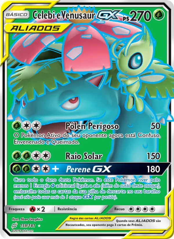 Celebi e Venusaur GX – Pokémon TCG