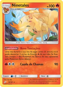 Ninetales – Carta Pokémon TCG