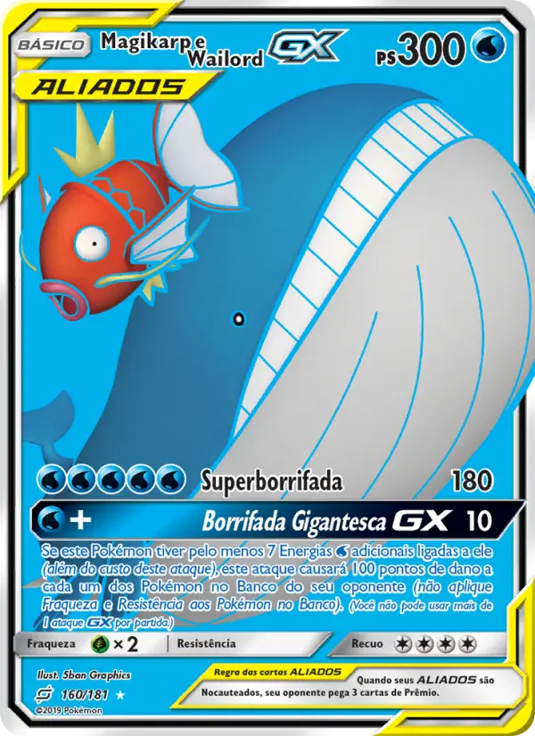 Magikarp e Wailord GX – Pokémon TCG