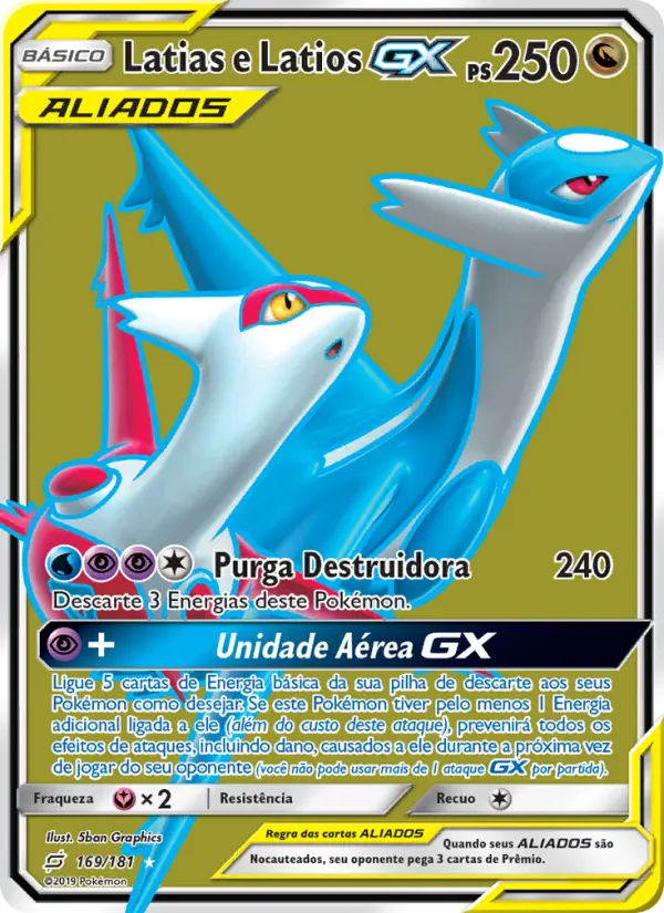 Latias e Latios GX – Pokémon TCG