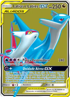 Latias e Latios GX – Carta Pokémon TCG