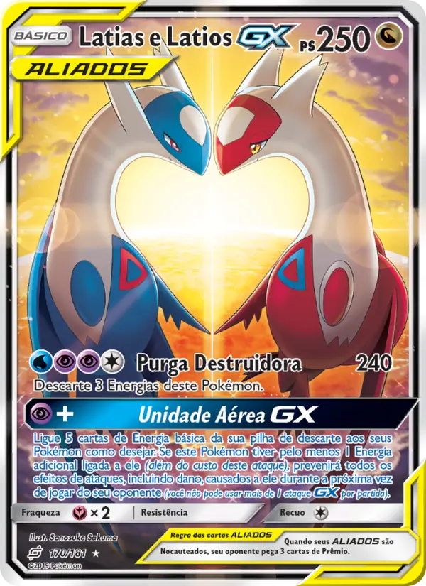 Latias e Latios GX – Pokémon TCG