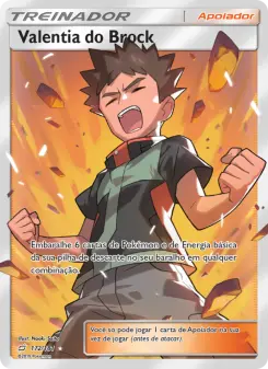 Valentia do Brock – Carta Pokémon TCG