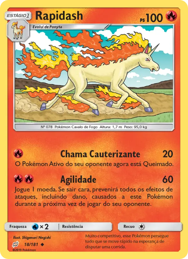 Rapidash – Pokémon TCG