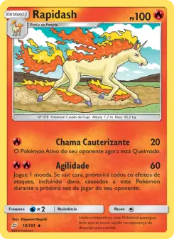 Rapidash – Carta Pokémon TCG