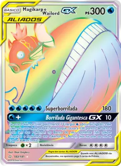Magikarp e Wailord GX – Carta Pokémon TCG