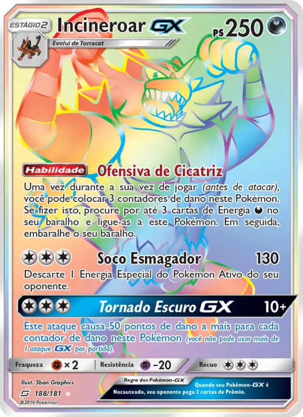 Incineroar GX – Pokémon TCG