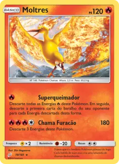 Moltres – Carta Pokémon TCG