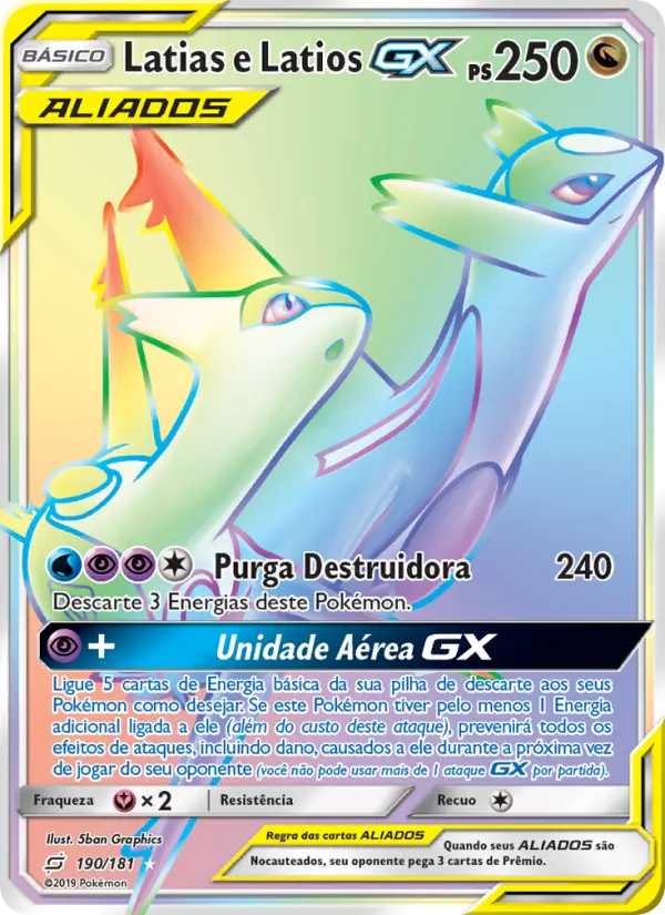 Latias e Latios GX – Pokémon TCG