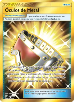 Óculos de Metal – Carta Pokémon TCG