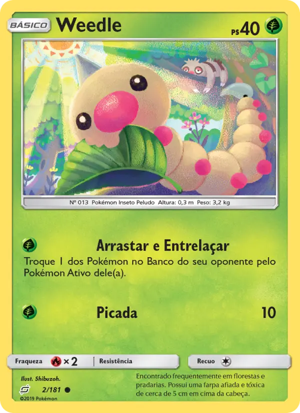 Weedle – Pokémon TCG
