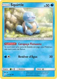 Squirtle – Carta Pokémon TCG