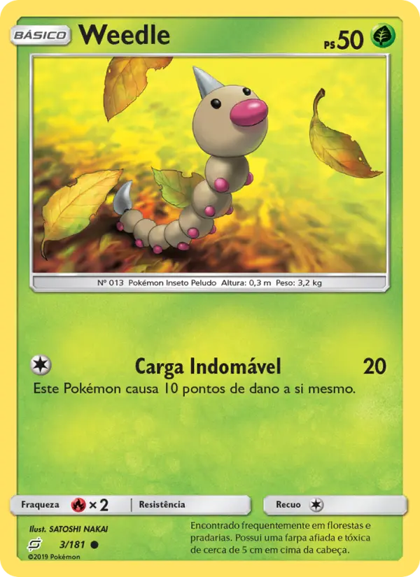 Weedle – Pokémon TCG