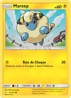 Mareep – Carta Pokémon TCG