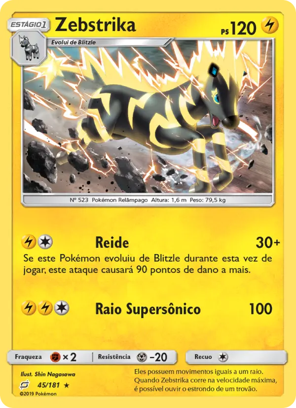 Zebstrika – Pokémon TCG