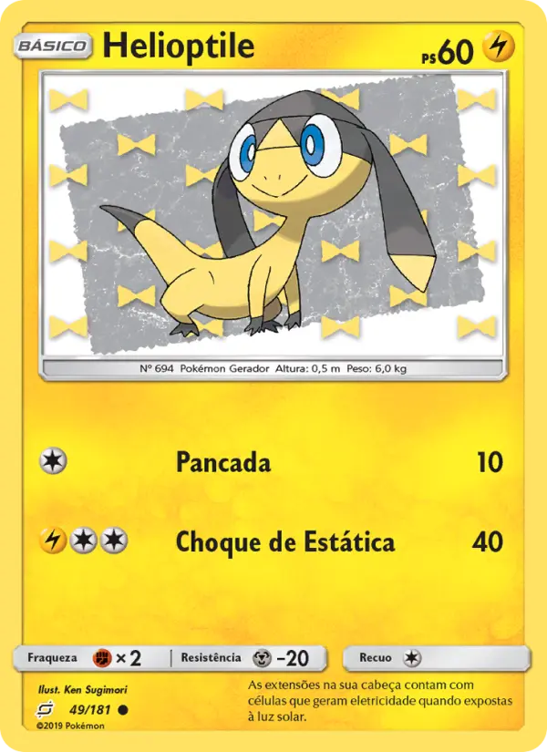 Helioptile – Pokémon TCG