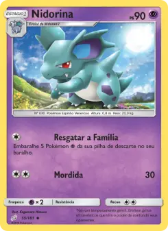Nidorina – Carta Pokémon TCG