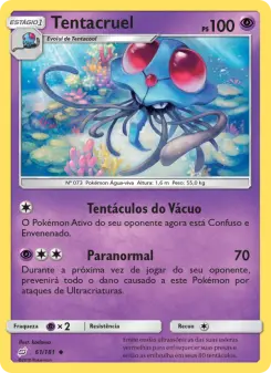 Tentacruel – Carta Pokémon TCG