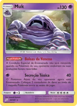 Muk – Carta Pokémon TCG