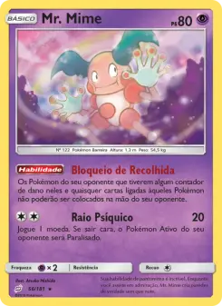 Mr. Mime – Carta Pokémon TCG