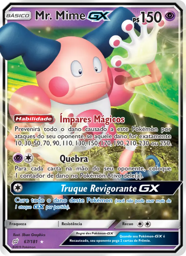 Mr. Mime GX – Pokémon TCG