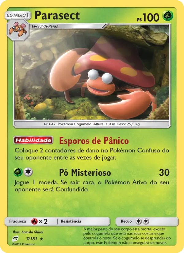 Parasect – Pokémon TCG
