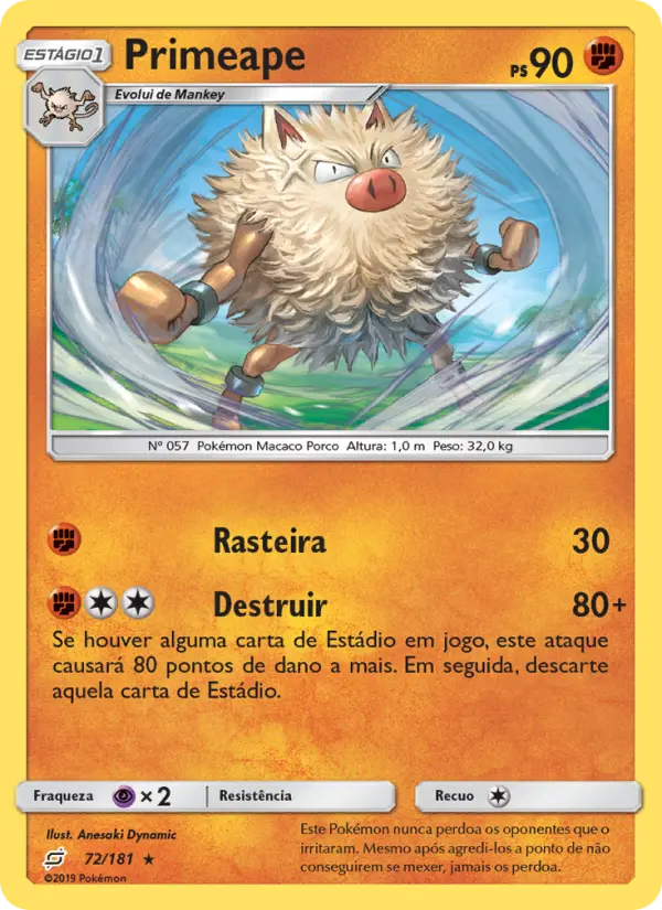 Primeape – Pokémon TCG