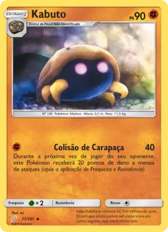 Kabuto – Carta Pokémon TCG