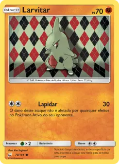Larvitar – Carta Pokémon TCG