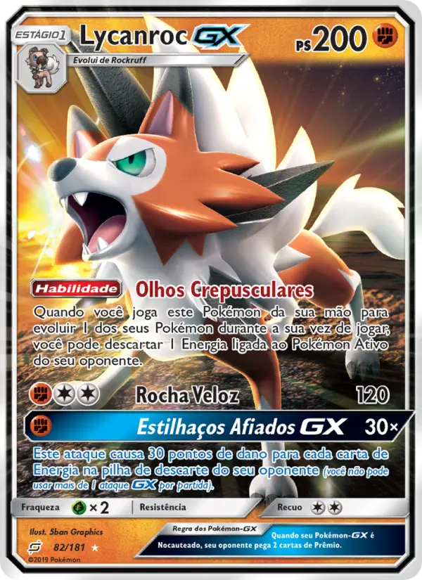Lycanroc GX – Pokémon TCG