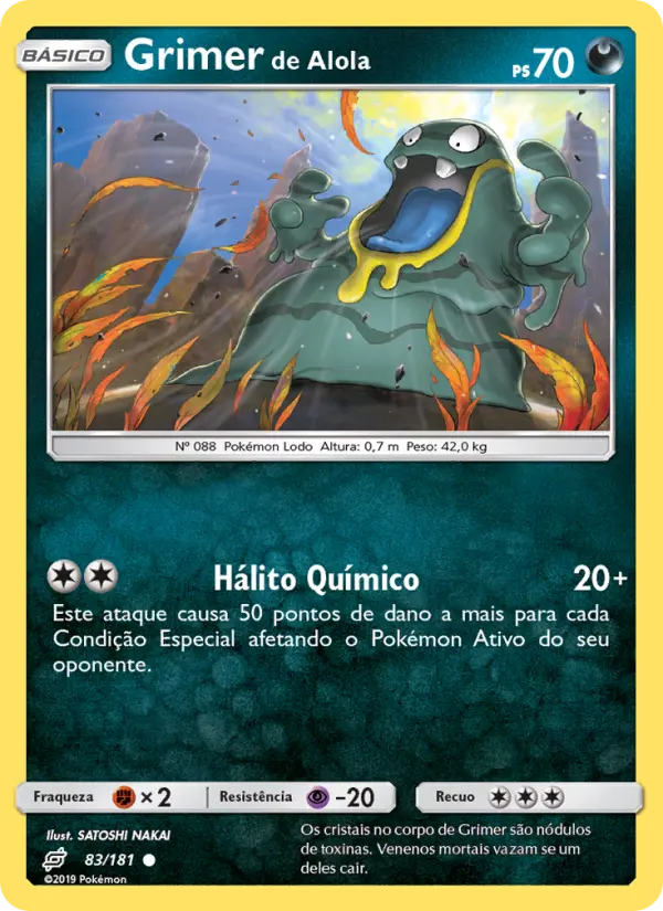 Grimer de Alola – Pokémon TCG