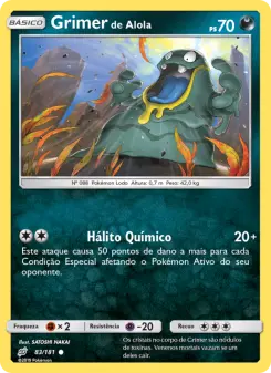 Grimer de Alola – Carta Pokémon TCG