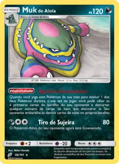 Muk de Alola – Carta Pokémon TCG