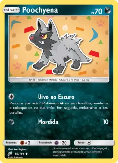 Poochyena – Carta Pokémon TCG