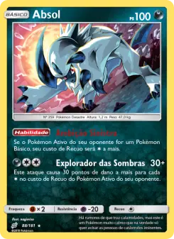 Absol – Carta Pokémon TCG