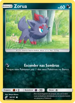 Zorua – Carta Pokémon TCG