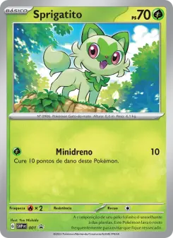 Sprigatito – Carta Pokémon TCG