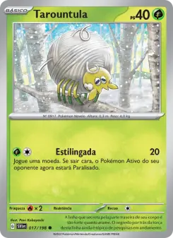 Tarountula – Carta Pokémon TCG